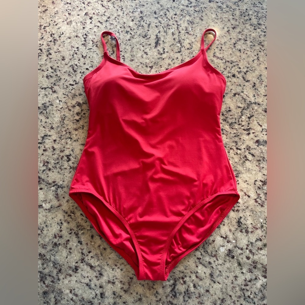 Women’s red Anne Cole collection swimsuit size 10